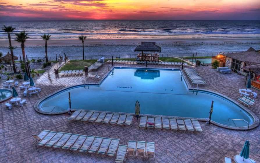 Daytona Beach Hawaiian Inn Daytona Beach Shores Esterno foto